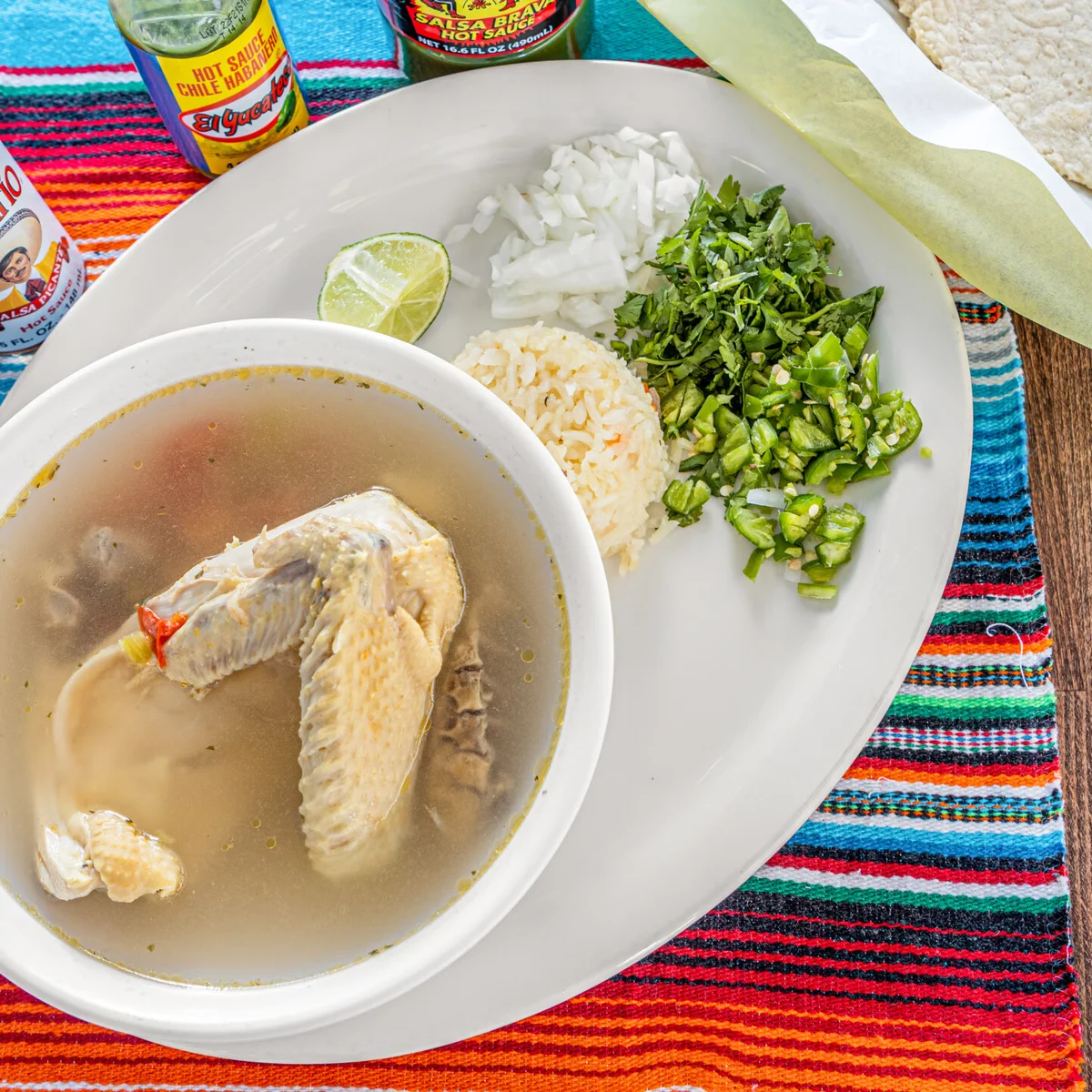 CALDO DE GALLINA DE RANCHO